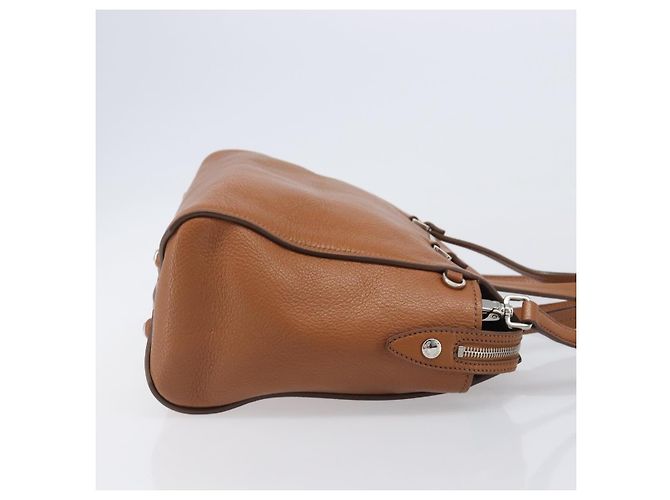 Borsa a mano Miu Miu in pelle 2way marrone argento Auth yk20891M - vista 3