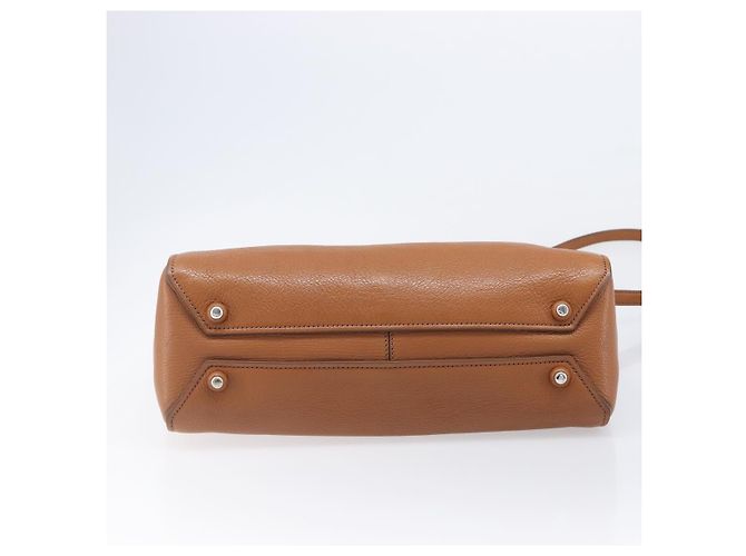 Borsa a mano Miu Miu in pelle 2way marrone argento Auth yk20891M - vista 5