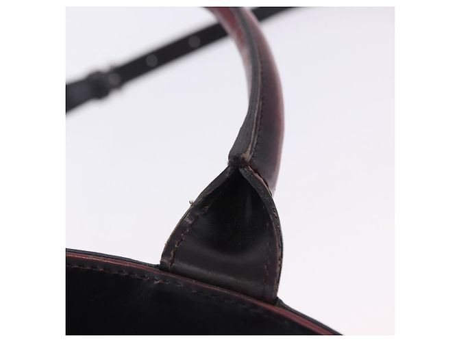 Borsa Tote Vivienne Westwood Pelle 2way Nero Argento Auth 204042 - vista 9
