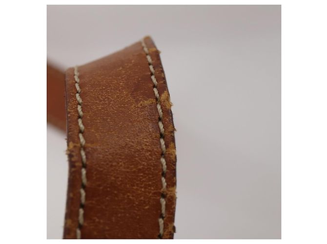 Céline Bolso de hombro CELINE Macadam Canvas PVC Leather 3 Set Brown Beige Auth 203379 Castaño - vista 7