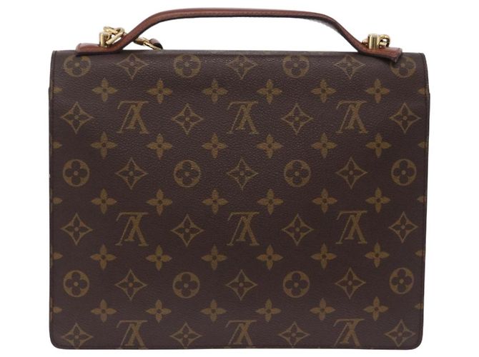 Bolsa de mão LOUIS VUITTON Monogram Monceau 28 M51185 LV Auth 205153V Monograma - vista 2