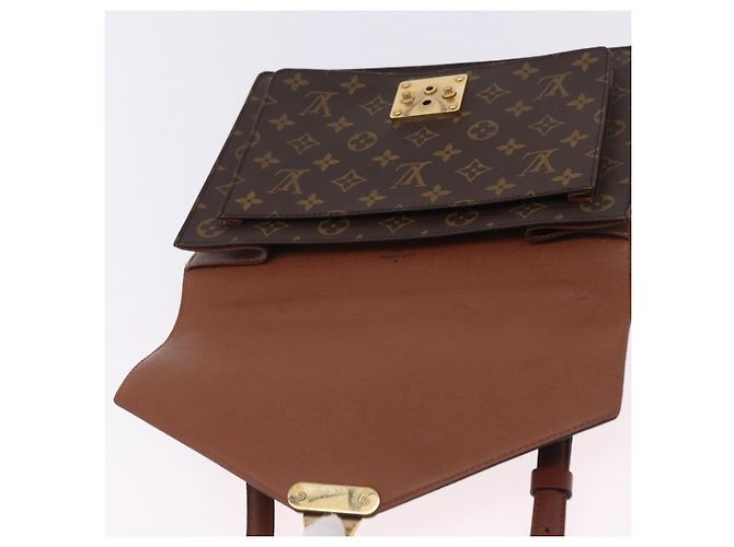Bolsa de mão LOUIS VUITTON Monogram Monceau 28 M51185 LV Auth 205153V Monograma - vista 26