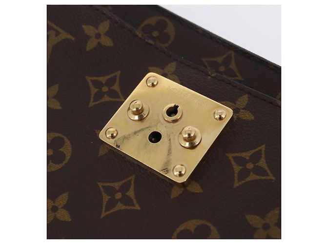 Bolsa de mão LOUIS VUITTON Monogram Monceau 28 M51185 LV Auth 205153V Monograma - vista 30