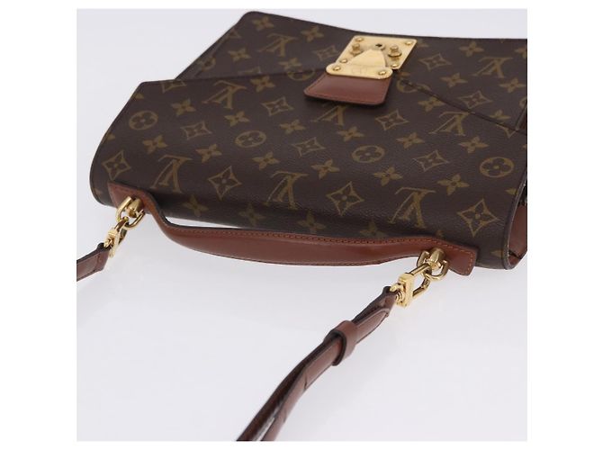 Bolsa de mão LOUIS VUITTON Monogram Monceau 28 M51185 LV Auth 205153V Monograma - vista 6
