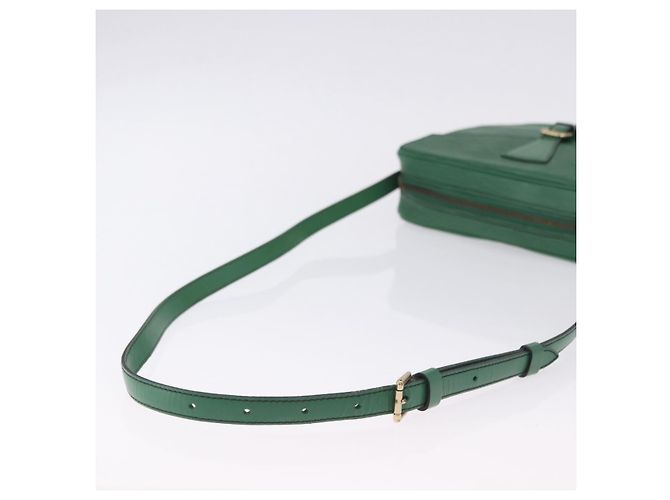 Bolsa de Ombro LOUIS VUITTON Epi Jeune Fille MM Verde M52154 LV Auth 202611 - vista 10