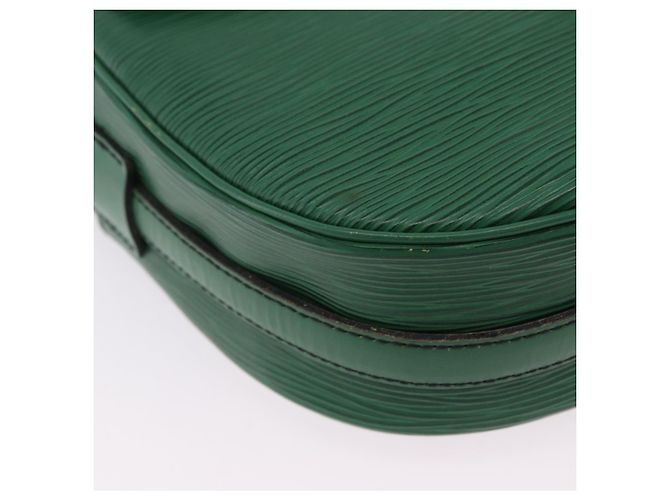 Bolsa de Ombro LOUIS VUITTON Epi Jeune Fille MM Verde M52154 LV Auth 202611 - vista 17