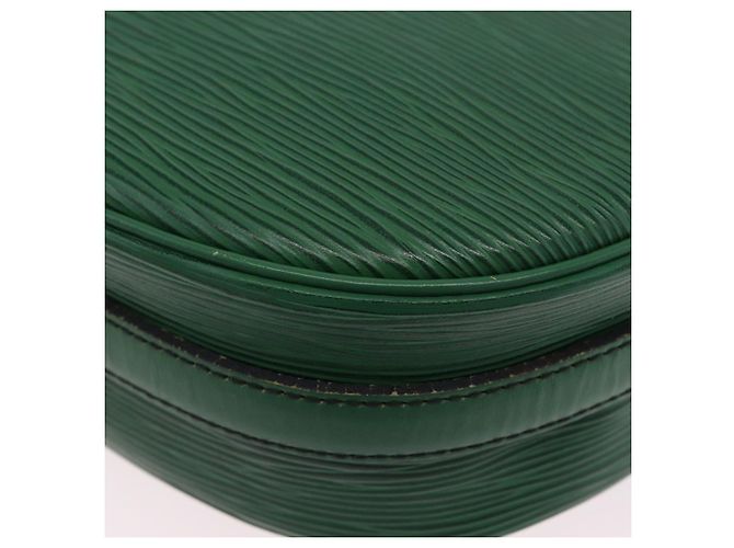 Bolsa de Ombro LOUIS VUITTON Epi Jeune Fille MM Verde M52154 LV Auth 202611 - vista 20