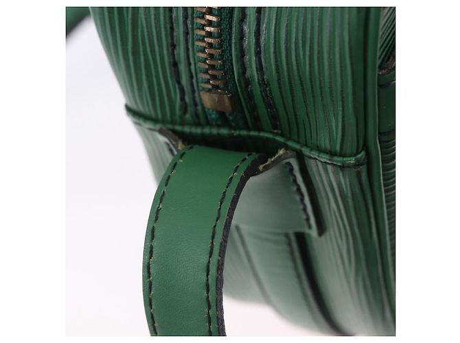 Bolsa de Ombro LOUIS VUITTON Epi Jeune Fille MM Verde M52154 LV Auth 202611 - vista 23