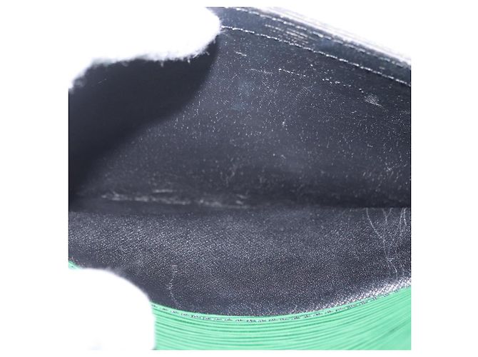 Bolsa de Ombro LOUIS VUITTON Epi Jeune Fille MM Verde M52154 LV Auth 202611 - vista 27
