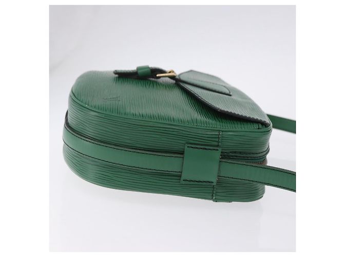 Bolsa de Ombro LOUIS VUITTON Epi Jeune Fille MM Verde M52154 LV Auth 202611 - vista 4