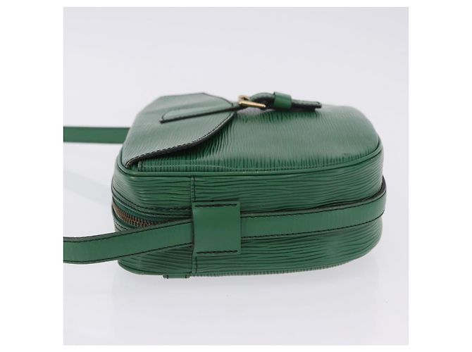 Bolsa de Ombro LOUIS VUITTON Epi Jeune Fille MM Verde M52154 LV Auth 202611 - vista 5