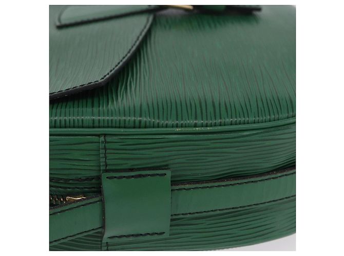 Bolsa de Ombro LOUIS VUITTON Epi Jeune Fille MM Verde M52154 LV Auth 202611 - vista 6