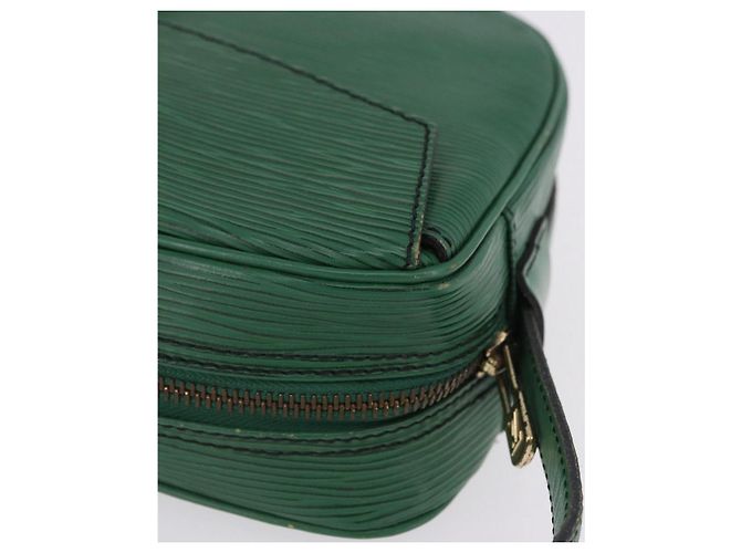 Bolsa de Ombro LOUIS VUITTON Epi Jeune Fille MM Verde M52154 LV Auth 202611 - vista 8