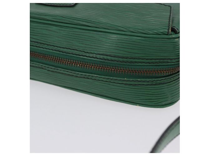 Bolsa de Ombro LOUIS VUITTON Epi Jeune Fille MM Verde M52154 LV Auth 202611 - vista 9