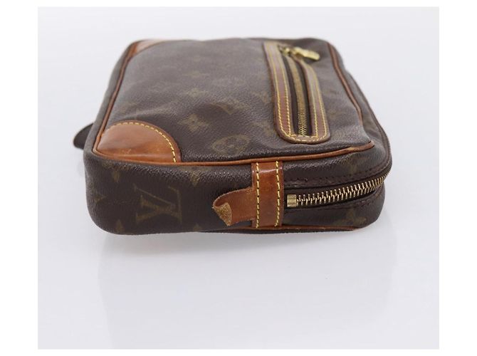 LOUIS VUITTON Monogram Marly Dragonne GM Clutch Bag M51825 LV Auth 205182A Monograma - vista 4