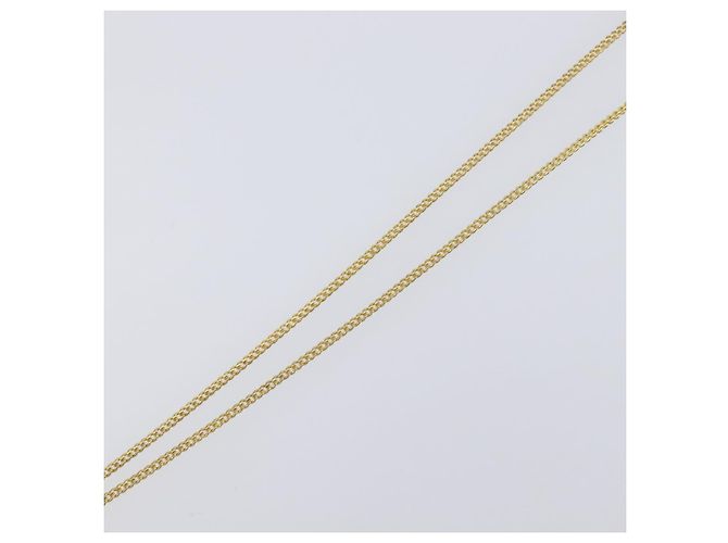 CHANEL COCO Mark Necklace Metal Clear Multicolor CC Auth 196490 Multiple colors - view 11