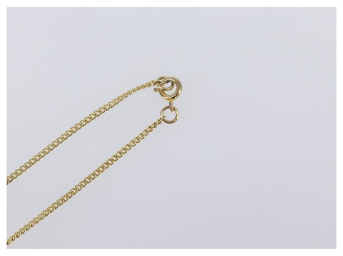 CHANEL COCO Mark Necklace Metal Clear Multicolor CC Auth 196490 Multiple colors - view 13