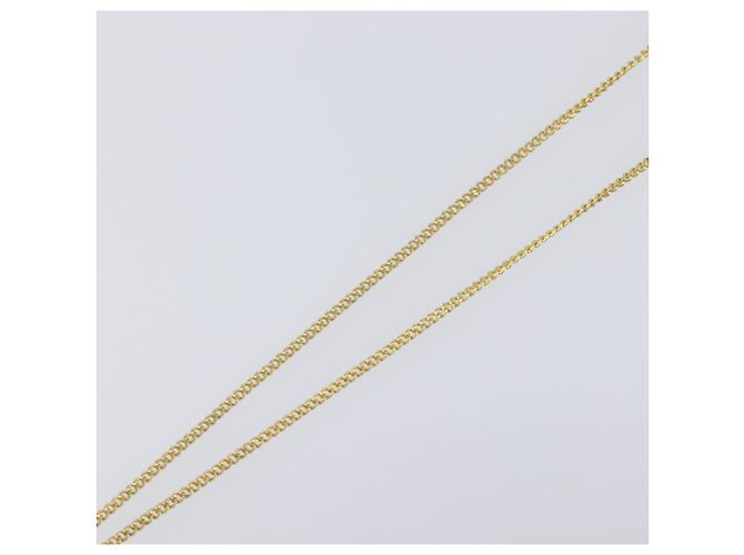 CHANEL COCO Mark Necklace Metal Clear Multicolor CC Auth 196490 Multiple colors - view 5