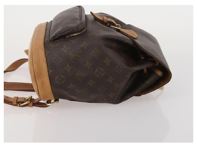 LOUIS VUITTON Monogram Montsouris MM Rucksack M51136 LV Auth 203175A Monogramm - Ansicht 3