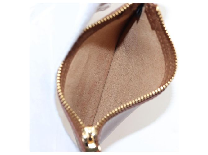 Borsa a Mano Miu Miu Ivy Canvas 2way Beige Gold Auth 200777SAM D'oro - vista 28
