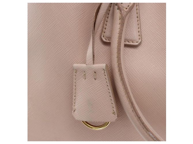 Borsa a mano PRADA Galleria Safiano Pink Gold Auth 204365 Rosa D'oro - vista 28