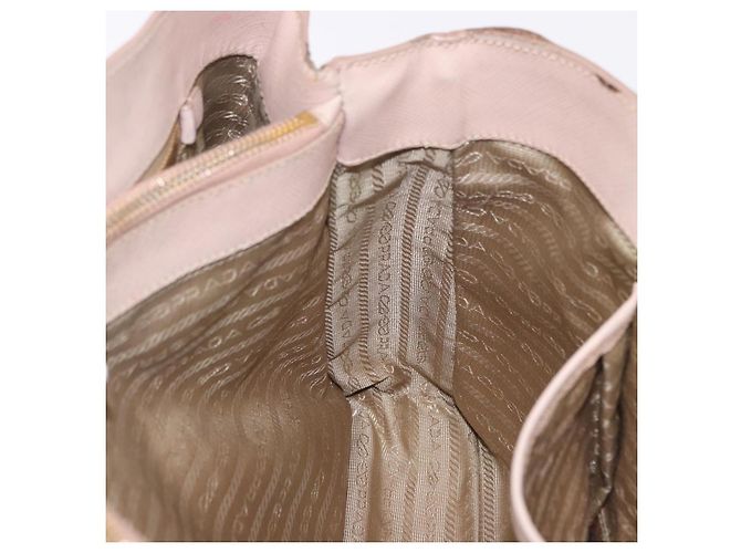 Borsa a mano PRADA Galleria Safiano Pink Gold Auth 204365 Rosa D'oro - vista 37