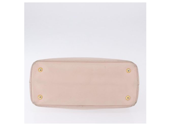 Borsa a mano PRADA Galleria Safiano Pink Gold Auth 204365 Rosa D'oro - vista 7