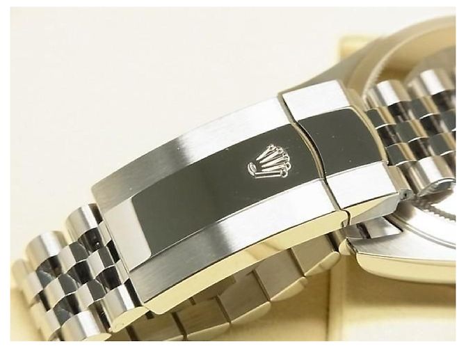 ROLEX Sky-Dweller black 336934 Jubilee Bracelet Specification unused Mens Argento - vista 12