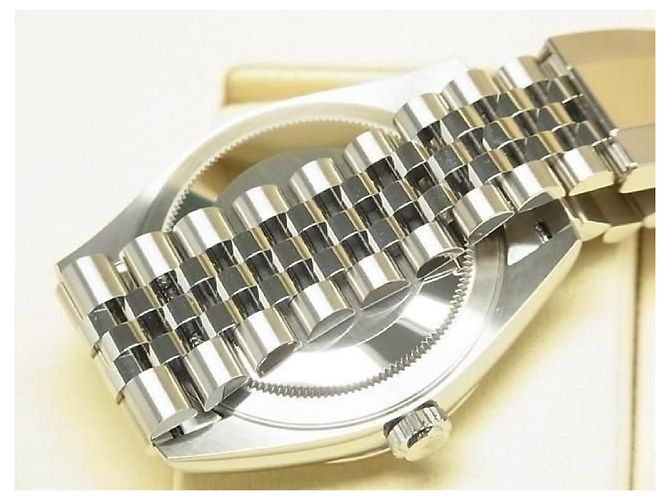 ROLEX Sky-Dweller black 336934 Jubilee Bracelet Specification unused Mens Argento - vista 13