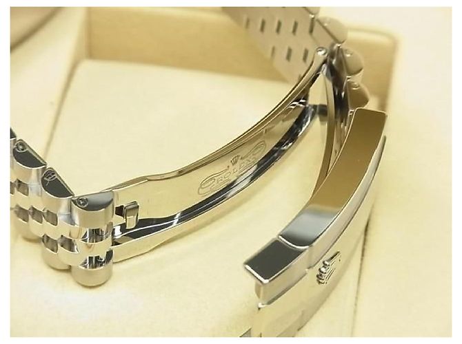 ROLEX Sky-Dweller black 336934 Jubilee Bracelet Specification unused Mens Argento - vista 16