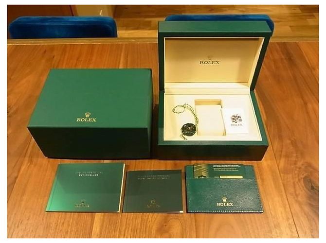 ROLEX Sky-Dweller black 336934 Jubilee Bracelet Specification unused Mens Argento - vista 20