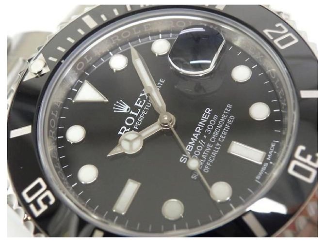 ROLEX Submariner date 116610LN '17 purchased Genuine goods Mens Silvery - view 2