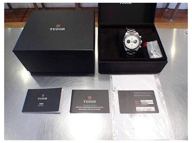 Autre Marque TUDOR Black Bay Chrono Opaline x black 79360N nova fivela '25 Masculino Prata - vista 10