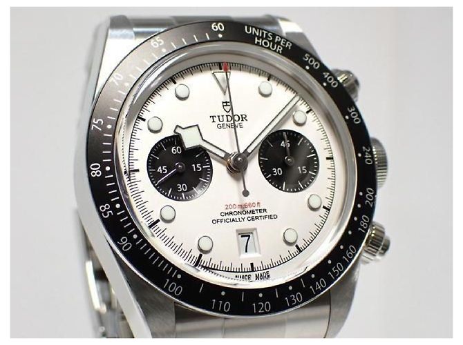Autre Marque TUDOR Black Bay Chrono Opaline x black 79360N nova fivela '25 Masculino Prata - vista 2