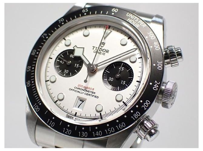 Autre Marque TUDOR Black Bay Chrono Opaline x black 79360N nova fivela '25 Masculino Prata - vista 3