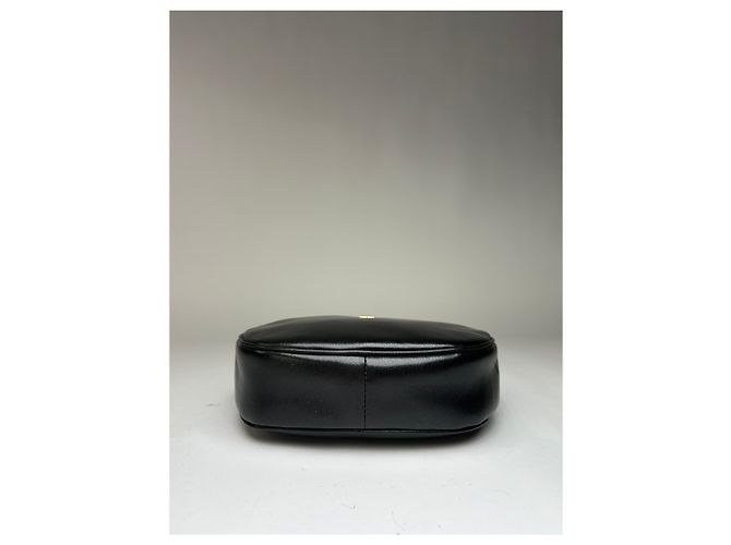 Vintage Givenchy 4G Logo Schultertasche mit Klappe c. 1980s Black Gold Schwarz - Ansicht 13