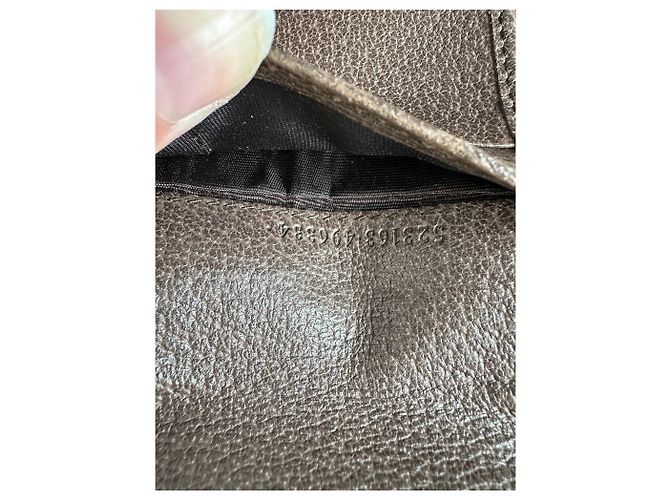 Vintage Gucci GG Supreme Bifold Wallet c. 2010s Beige Brown - Ansicht 5