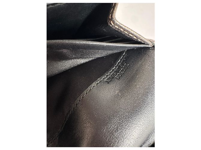 Vintage Loewe Textured Leather Bifold Wallet c. Late 2000s Bronze Metallic - view 7