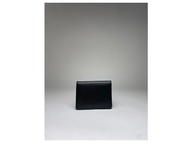Vintage Vivienne Westwood Leather Bifold Wallet Black Gold - view 9