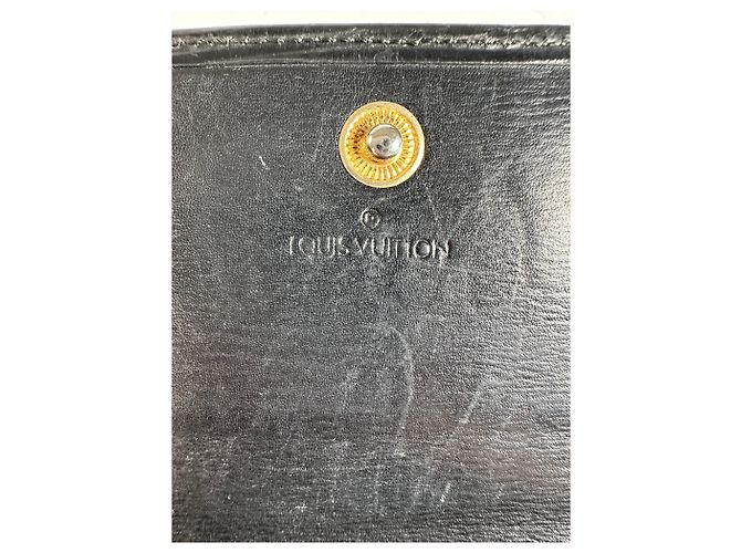 Vintage Louis Vuitton Epi Leder Bifold Wallet Ende der 1990er Jahre Schwarz - Ansicht 5