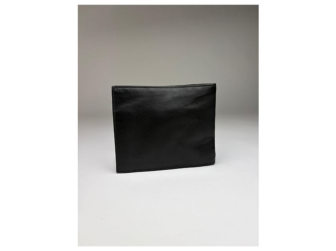 Vintage Givenchy 4G Logo Bifold Wallet c. Late 1970s Black Gold - view 3
