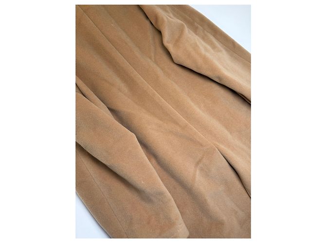 Vintage Givenchy Herren-Übermantel aus Wolle und Kaschmir ca. Ende der 1980er Jahre Tan L Kamel - Ansicht 13