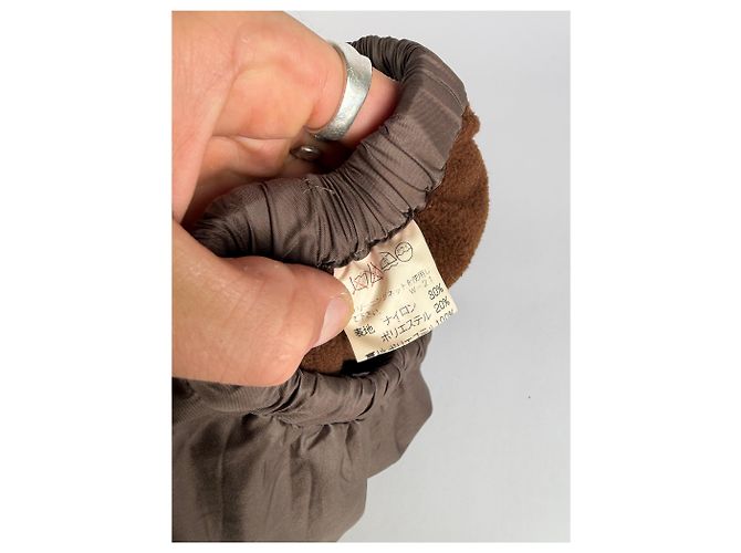 Vintage Issey Miyake Maxirock Braun M - Ansicht 8