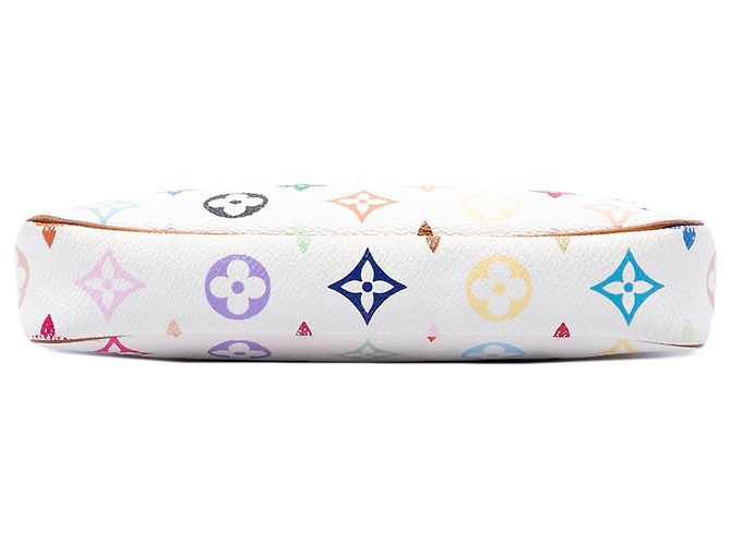 White Louis Vuitton Monogram Multicolore Pochette Accessoires Shoulder Bag - view 3