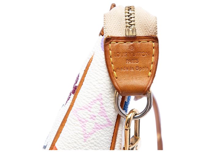 White Louis Vuitton Monogram Multicolore Pochette Accessoires Shoulder Bag - view 5