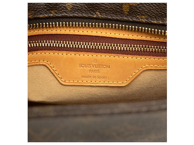 Borsa Tote Louis Vuitton Monogram Luco Marrone - vista 5