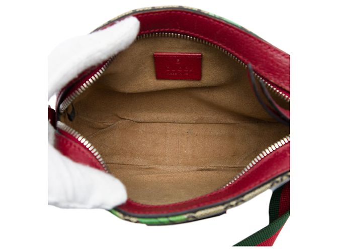 Gucci GG Supreme Web Tian Crossbody beige - Ansicht 4