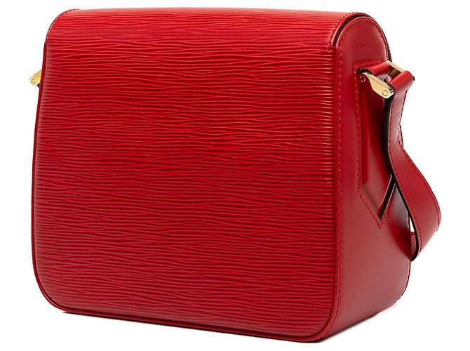 Borsa a tracolla Louis Vuitton Epi Buci rossa Rosso - vista 2