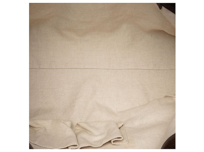 Borsa Tote Gucci Large GG Canvas Laidback Crafty Beige - vista 4