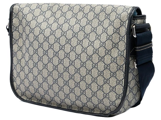 Borsa a tracolla Gucci GG Supreme Beige - vista 2